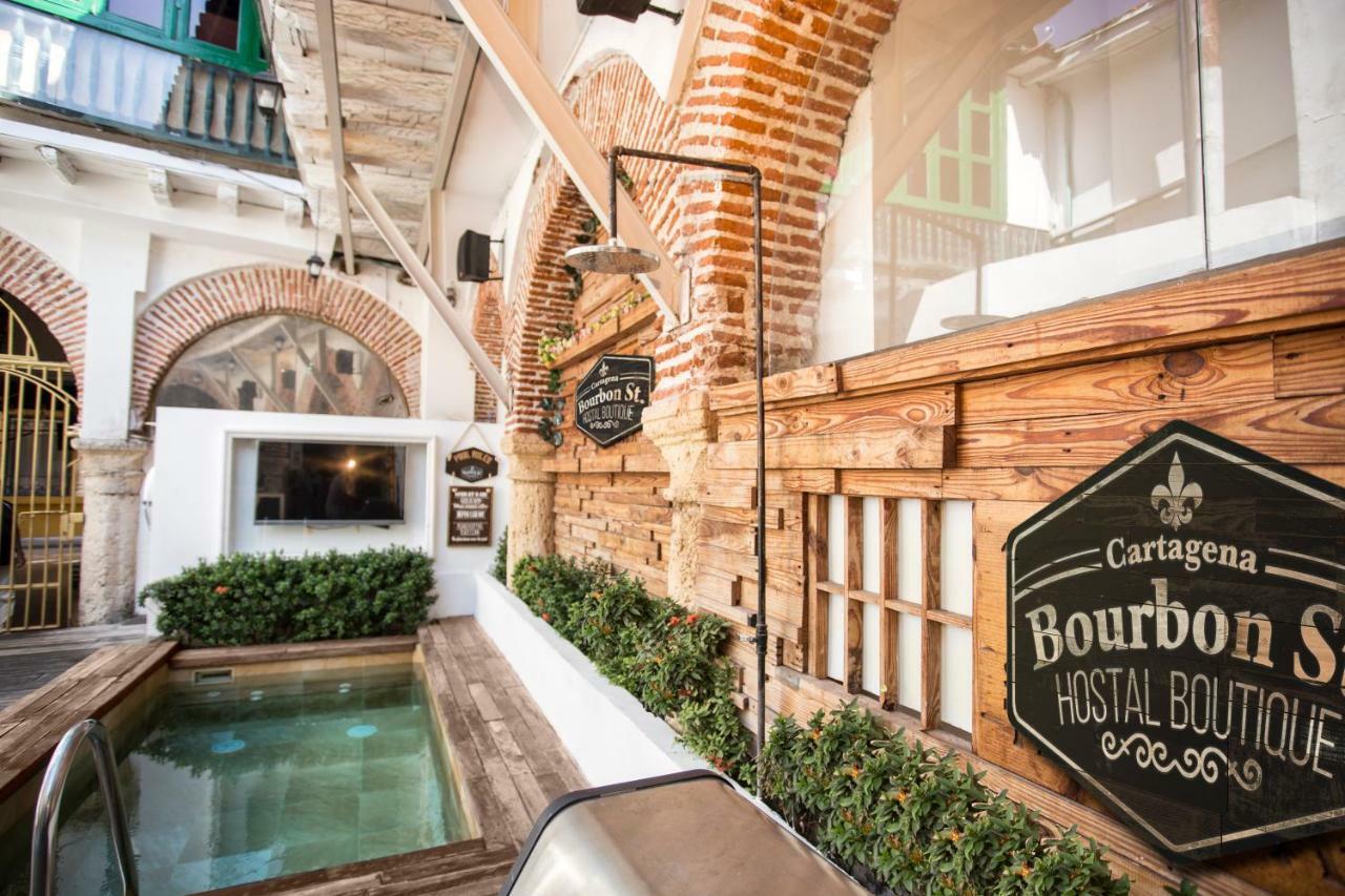 Bourbon St Hostal Boutique Картахена Экстерьер фото